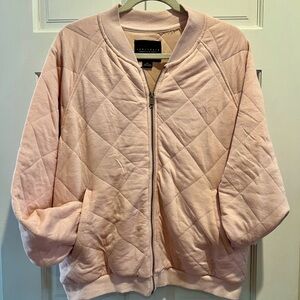 Sanctuary Light Pink Quilted Jacket